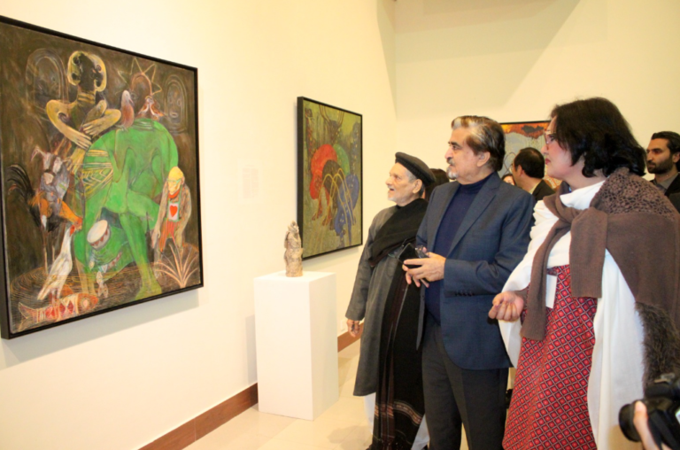 Jamal Shah’s painting exhibition unveiled at PNCA