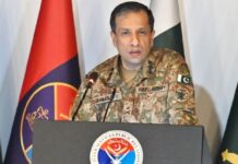 DG ISPR Rules Out Talks with Terrorists
