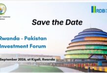 Rwanda to host Pakistan investment forum in September